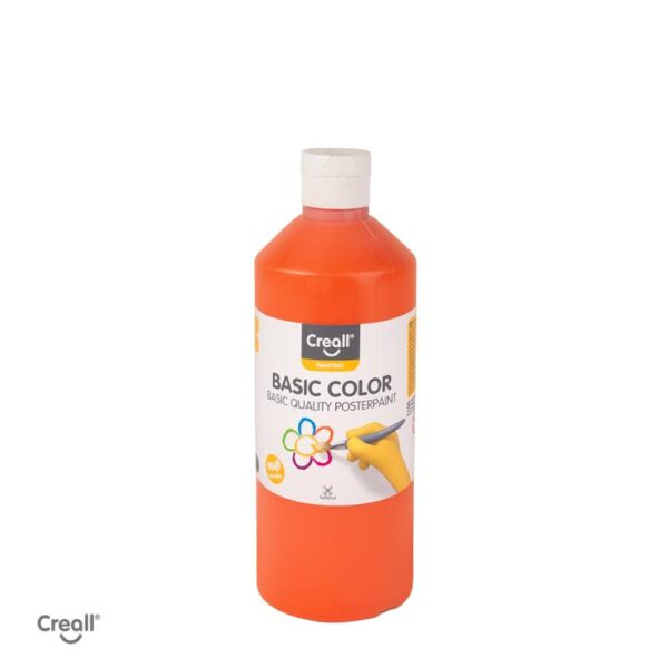 Temperová barva 500 ml oranžová