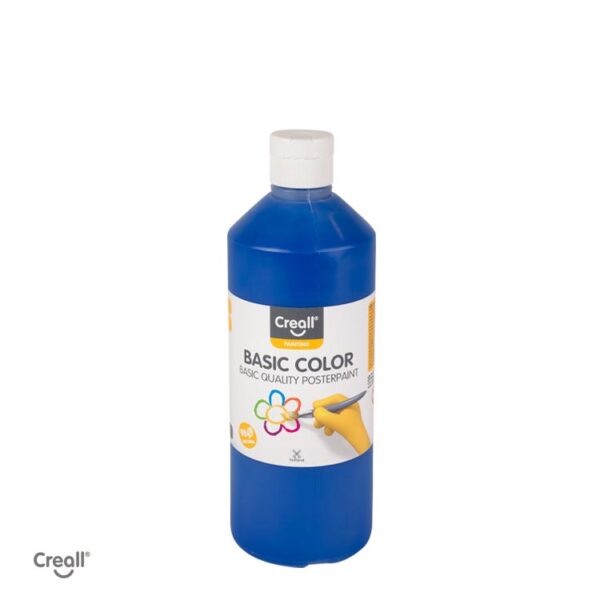 Temperová barva 500 ml tmavě modrá